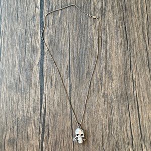 Skull Rose Necklace
